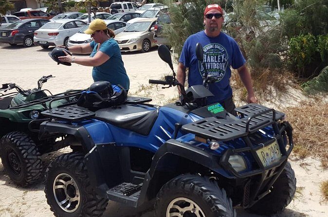 1 ATV Rental Single Rider or Double Free Ride or Tour (1 ATV) - Route highlights: Orient Bay, Grand Case, Mullet Bay, Maho