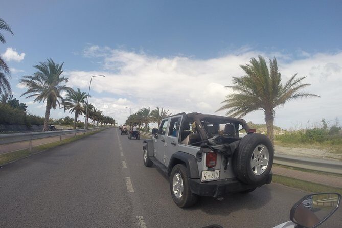 3-Hour Guided Jeep Tour Island Highlights and 1-Hour Relax by Beach - Great Bay Beach Swim Hour: Your Payoff Stop in View of the Ship