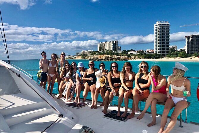 5 Hour Luxury Catamaran Day Sail in Sint Maarten on The Phoenix - The Phoenix: luxury catamaran value from Philipsburg