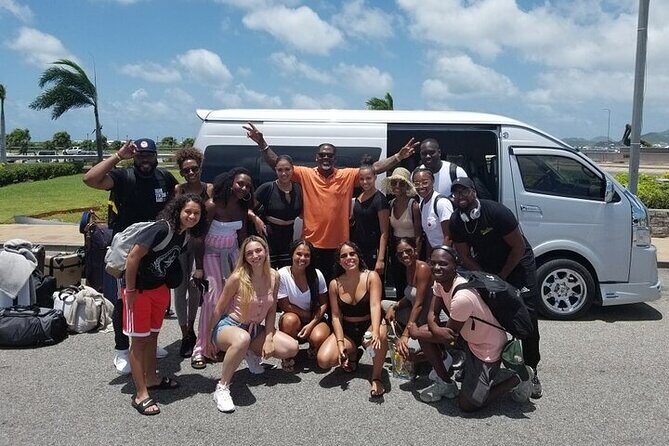 Airport Transfers in St. Maarten - The Van Ride: AC, Wi-Fi, and Comfort That Actually Helps