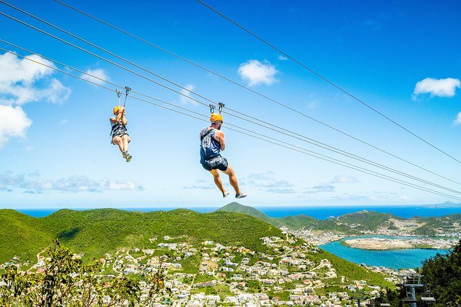 Big three-Full Experience at Rainforest Adventures St Maartin - Sky Explorer to 1,125 Feet: The Views Are the Real Entrance Fee