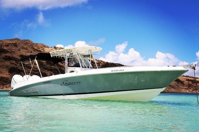 Captain Bob Speed Boat, Snorkeling, Beach Tour & Lunch St Maarten - Dock Maarten to Tintamarre Island: the French reserve start
