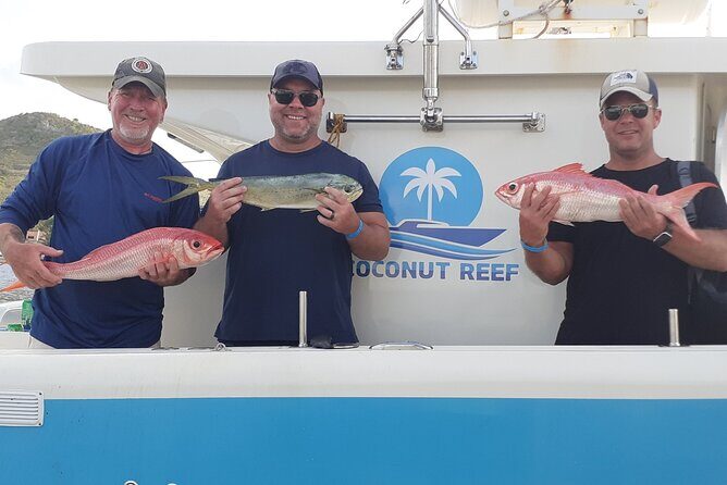 Deep Sea Fishing - 3/4 Day - The day’s flow: from Cole Bay to multiple fishing zones