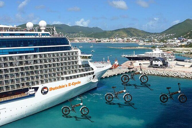 Dutchie's Electric Bicycle Rental's in Philipsburg Sint Maarten - Road reality check: hills, narrow lanes, and traffic that needs attention