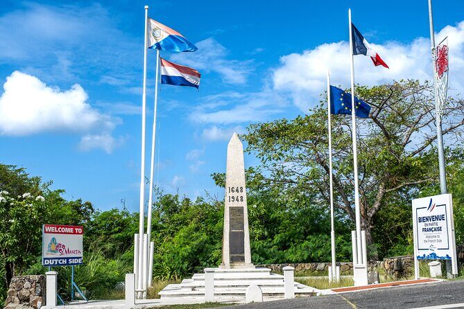 Fabulous Dutch and French Tour - Great Salt Pond and the Salt Pickers statue: a short stop with real context