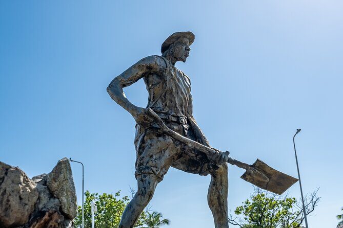 Fabulous Dutch and French Tour - The French side switch: Dutch-and-French Border Monument and Marigot’s waterfront