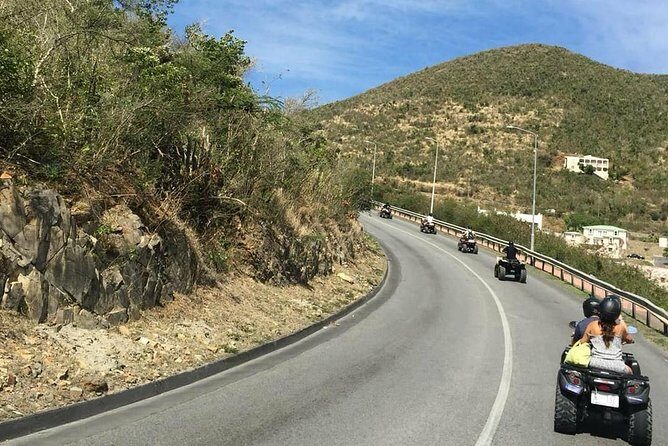 For cruise passengers: Guided ATV Tour of Dutch & French St. Maarten - Entering the tour world at Port St. Maarten