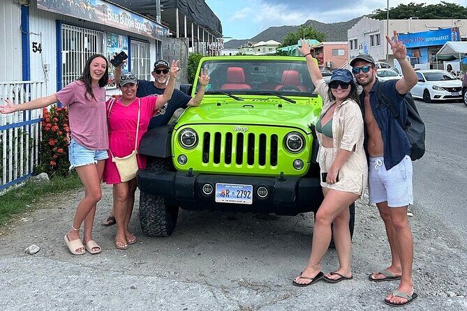 Guided Jeep Tour Exploring French and Dutch St Maarten - The border monument: a quick history lesson you can see