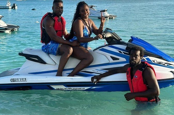 Jet Ski Rental & Beach in St.Maarten + Beach Chairs - The briefing that matters: no license, but you still get coached