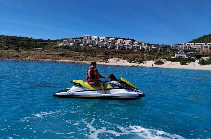 Jet Ski Rental & Beach in St.Maarten + Beach Chairs - Beach time right after: chairs, umbrellas, and easy food stops