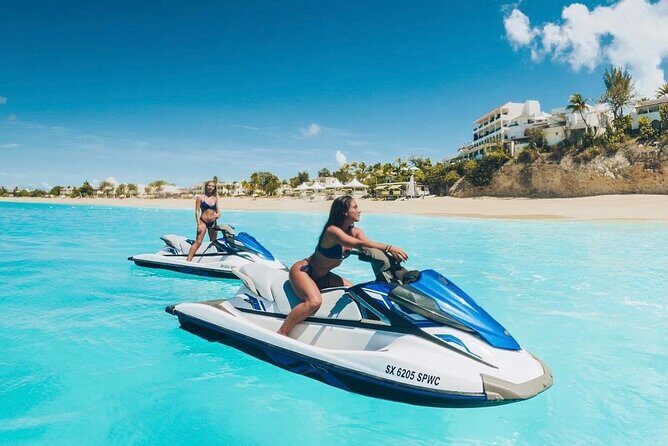 Jetski Ride in St Maarten - Getting to Great Bay Beach: meeting point reality in Philipsburg