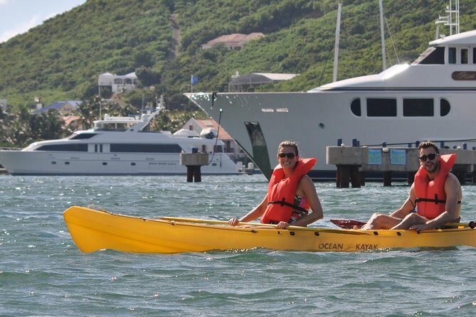 Kayak Lagoon Tour - First strokes at Kim Sha Beach: lesson, safety, and sit-on-top confidence