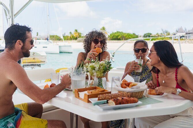 Knot at Work - Private Catamaran Tour in St Maarten - Full day - Tintamarre Island: uninhabited, snorkel-friendly, and full of small discoveries