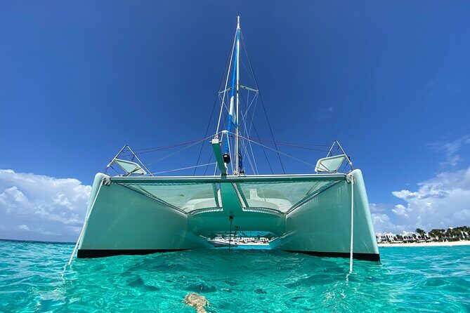 Mambo Sail Catamaran to Rendezvous Bay Anguilla - Barefoot cruise reality: easy once you plan for it