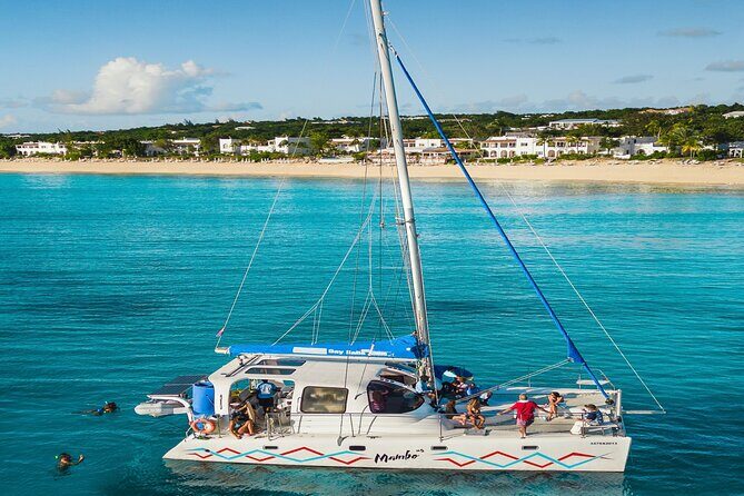 Mambo Sail Catamaran to Rendezvous Bay Anguilla - Snorkeling gear and floatation belts: what you actually need