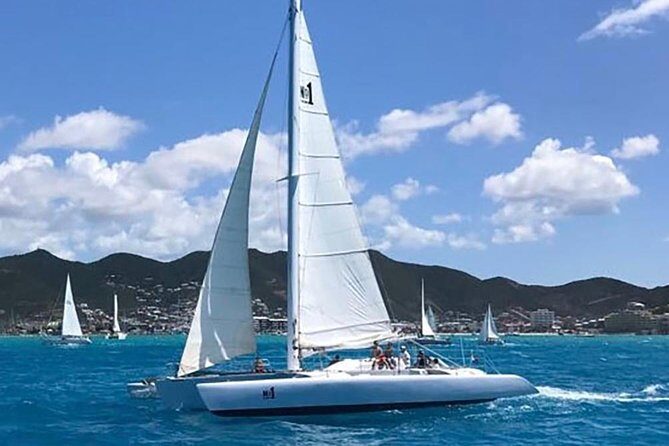 No1Sxm Private Intimate Day Sail in St. Maarten - Getting There at Nowhere Special (and Boarding via Dinghy)