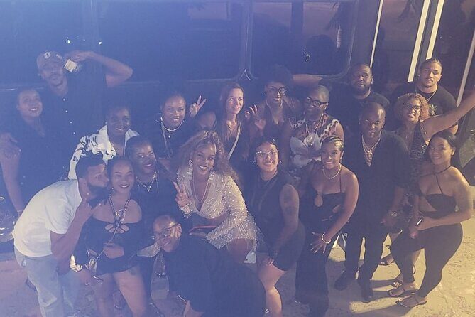 Party Bus Bar Hopping Nightlife in Sint Maarten - Stop 2: Simpson Bay for the longer nightlife stretch