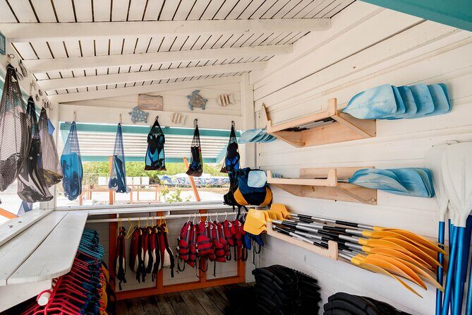 Pinel Island Adventure: Tandem Kayak Experience - Getting started at Caribbean Paddling in Pinel Cul-de-Sac