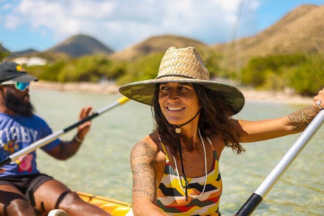 Pinel Island Adventure: Tandem Kayak Experience - How long it takes and why that range matters (3 to 7 hours)