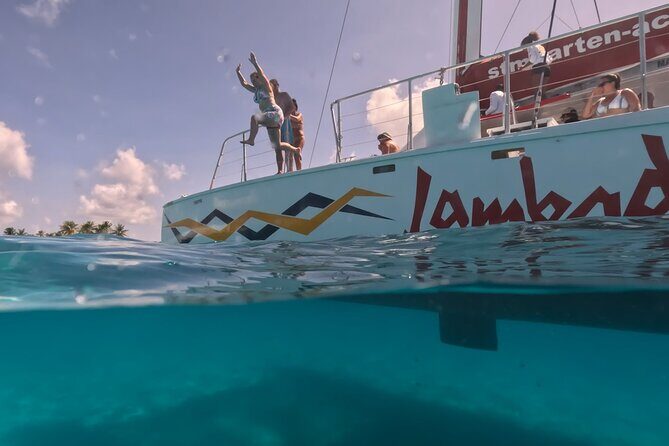 Prickly Pear Catamaran Trip from St Maarten Including Lunch - Mead’s Bay Swim Stop: The Second Water Break on the Way Back