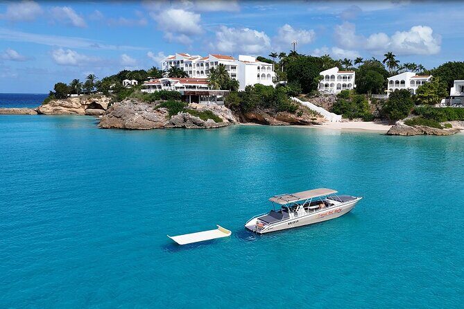 Private Boat Charter Saint Martin & natural reserve - Pinel Island: Your Lunch Option and a Real Beach Break
