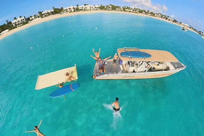 Private Boat Charter Saint Martin & natural reserve - Maho Beach Plane Landings Plus Long Bay, Plum Bay, and Red Bay Passes