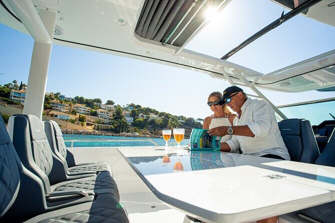 Private Charter Tour on Noali Axopar 37 Around St. Martin - Pinel Island: calm water, iguanas, and easy lunch options
