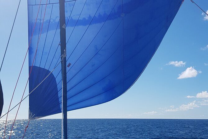 Private Full-Day Catamaran Sailing Charter in St Maarten - Sailing back toward Simpson Bay: what you notice when you’re not chasing stops