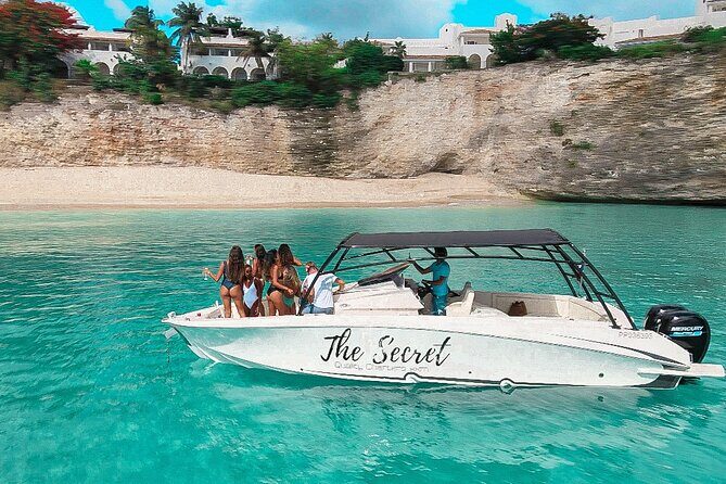 Private Full-Day Speed Boat Tour of St. Martin with Luxury Lunch - Route overview: Pinel to Anse Marcel in about 8 hours