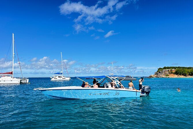 Private Snorkeling Charter to Pinel, Tintamarre islands and more - Pinel Island: calm water time that feels like a getaway