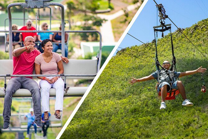 Sky Explorer and Flying Dutchman at Rainforest Adventures St. Maarten - Price and value for $109: two rides plus a museum, but timing matters