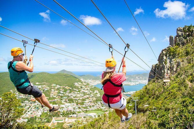 Sky Explorer and Sentry Hill Zip Line Adventure St Maartin - The Top Experience: Orientation and Photo Time