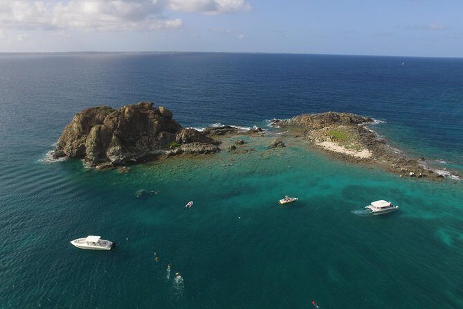 Speed Boat & Snorkeling Tour Pinel & Tintamarre Islands for CRUISE SHIP GUESTS - Maho plane time: cameras ready, timing matters