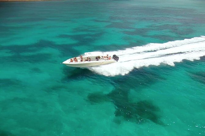 Speed Boat & Snorkeling Tour Pinel & Tintamarre Islands for CRUISE SHIP GUESTS - Food, drinks, and the onboard bar you’ll actually use
