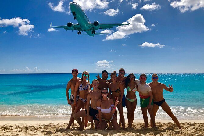 St.Maarten Beach Hopping Tour - The route starts right: Orient Bay Beach at first light energy