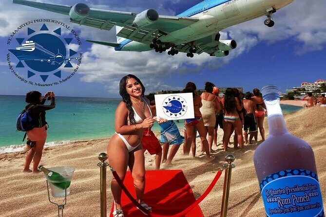 St. Maarten Best Island Tour - Orient Bay Beach and Paradise View: Powder Sand Meets Atlantic Ocean Views