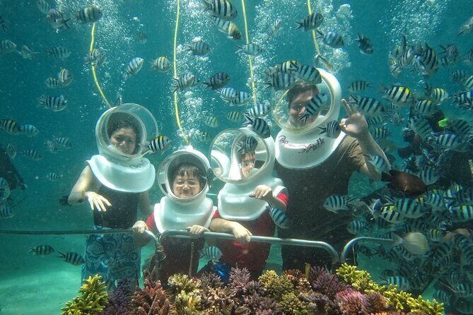 St Maarten SeaTrek and Snorkeling Adventure - The boat ride and the swap that helps you do both