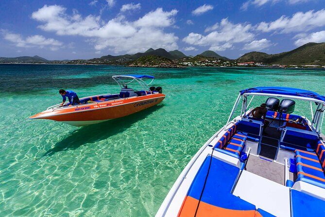St Maarten Shore Excursion: Snorkeling and Speed Boat Tour - Mullet Bay quick swim and the short reality check