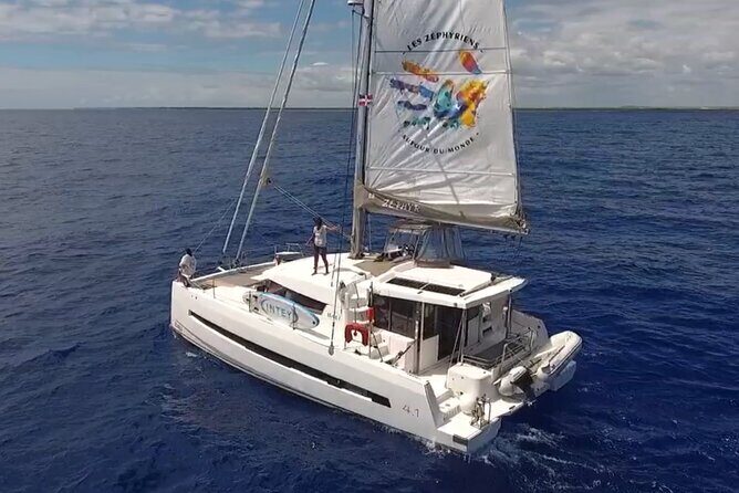 St Martin Gd-Case: Private day in all inclusive catamaran - Where you might sail: Rock Creole, Pinel, Tintamarre, and beach time