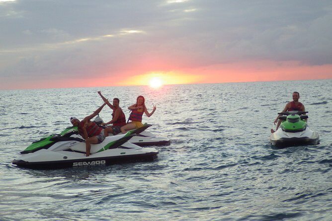 St Martin Jet Ski Sunset Cruise - The timing: how the 1.5 hours are shaped by the stops