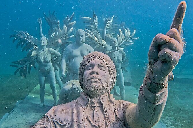 The Original Underwater Sculpture Park Snorkel Tour - Under SXM: 300 sculptures you can actually see from above