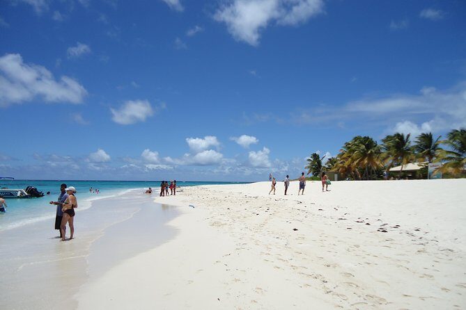Ultimate Prickly Pear and Anguilla Experience - The real appeal: catamaran time with real island water