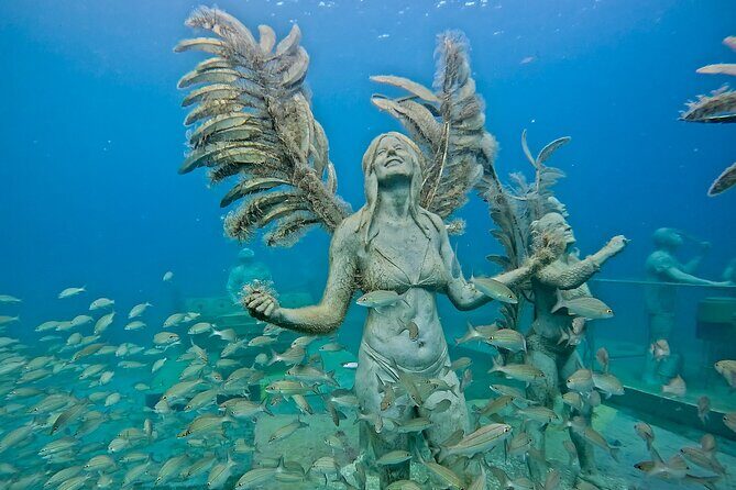 Underwater Sculpture Park Snorkel Adventure - Two Underwater Stops: When the Route Adds More to See