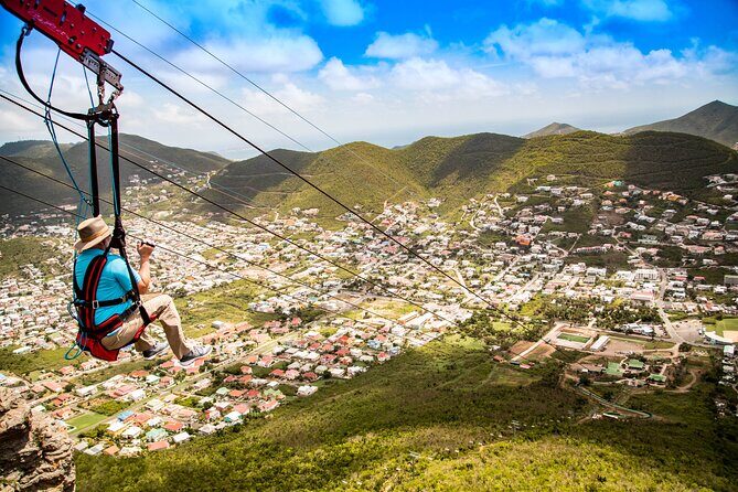 Zipline Experience: Sentry hill Zip & Flying Dutchman St Maartin - Flying Dutchman: the steep finale, and the day it depends on operations
